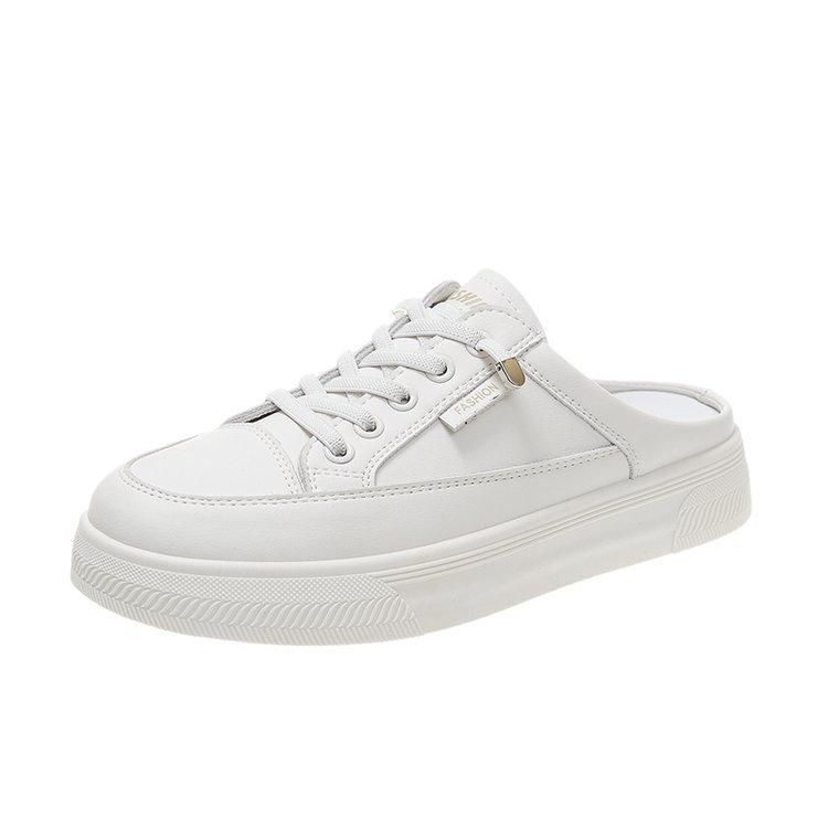 

2025 лето новые универсальные сетчатые дышащие маленькие белые туфли женские туфли толстая подошва обувь повседневная спортивная тонкая сетчатая обувь 40