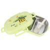 Insulated Lunch Box Leak Proof Stainless Steel Bento Box Japanese Food Children Container(Green )