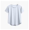Women's Quick-Dry Mesh Yoga & Running Set: Breathable Short Sleeve Top