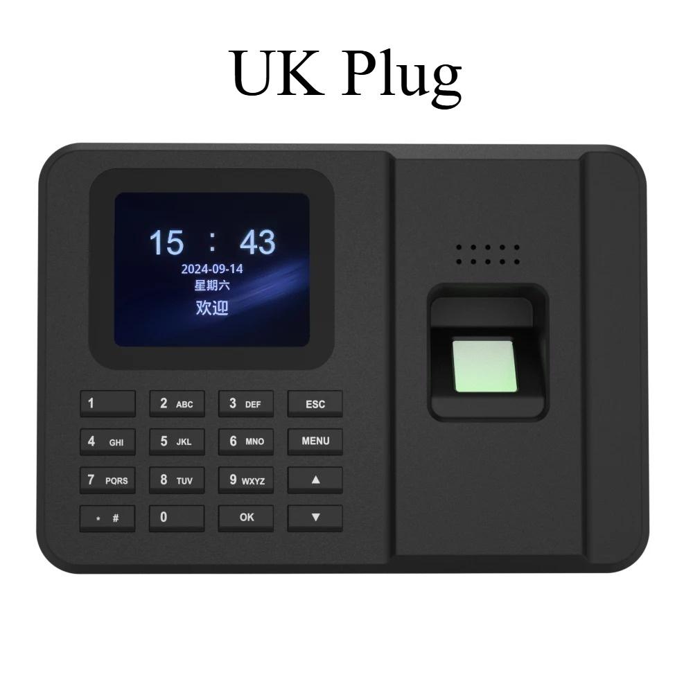 Fingerprint Login Administrative Financial Equipment Commute Recorder for Office Attendance Employee Checker Watch