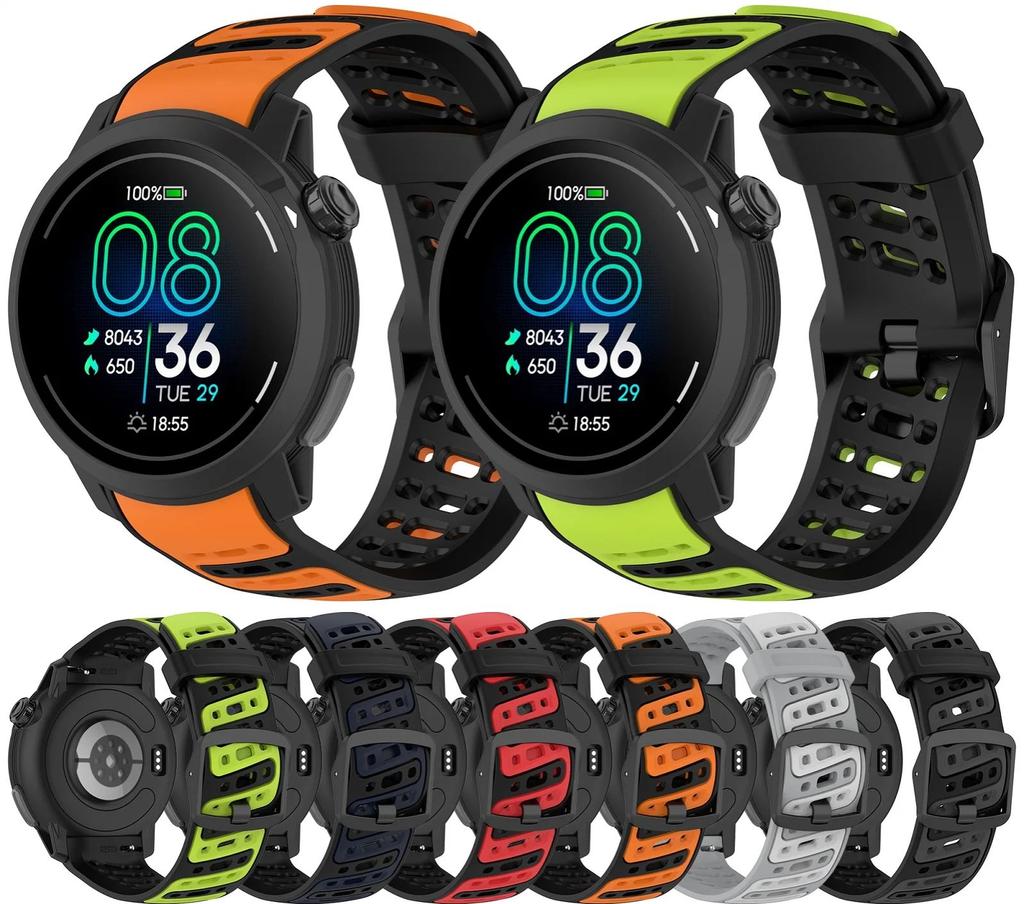 Modisches Silikon-Uhrenarmband für COROS PACE Pro Smartwatch-Armband Sport-Armband für COROS PACE Pro Armband Uhrenarmband Gürtel