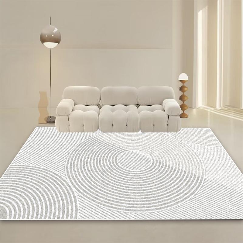 Modern Cream Style Carpet Living Room Minimalism Decoration Sofa Large Area Rugs Bedroom Bedside Tables Washable Non-slip Mats