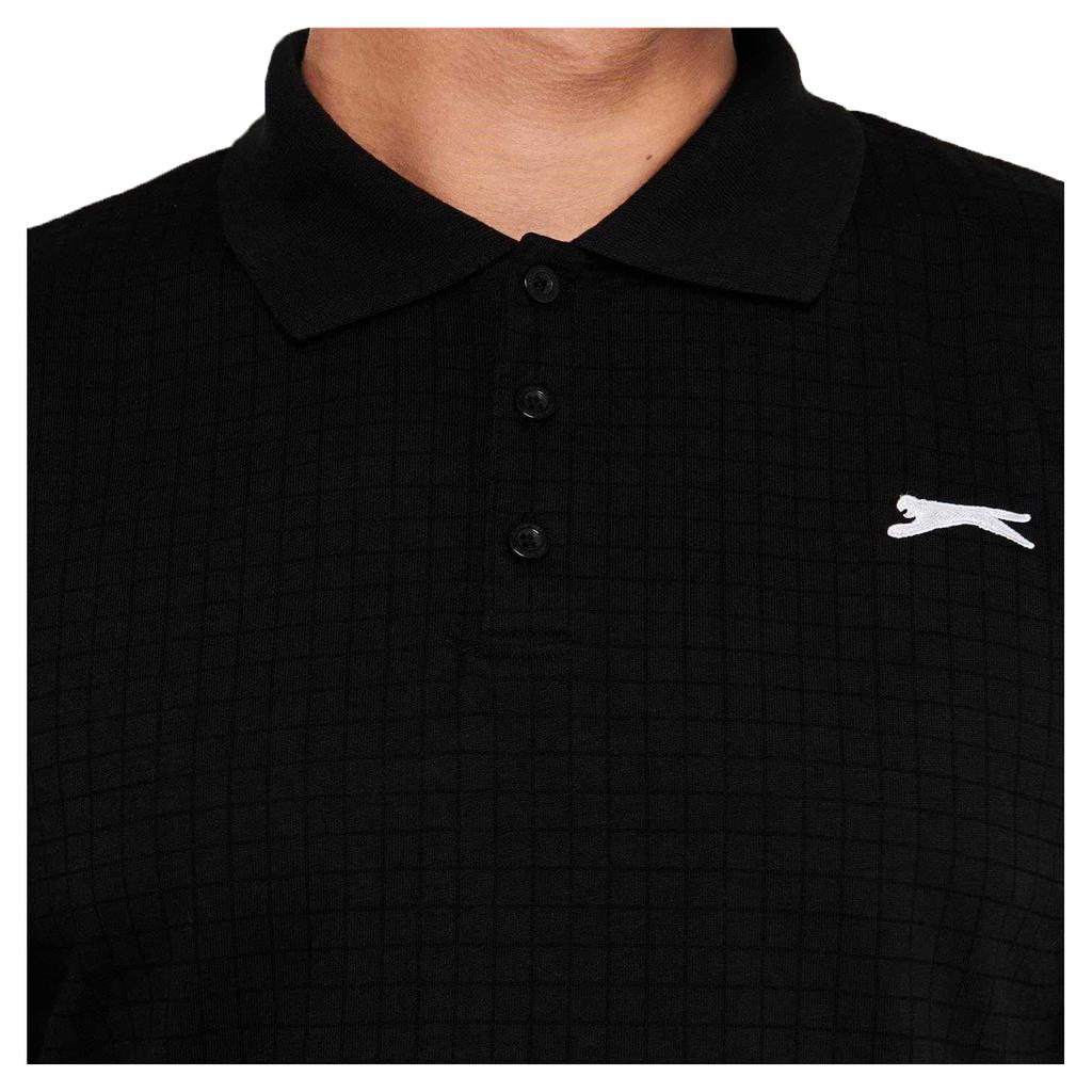Slazenger Mens Chequered Golf Polo Shirt