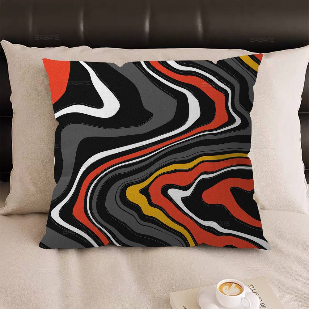 Strata Liquid Pillow Cushion Cover Pillowcase Living Room Sofa Home Decor Customized