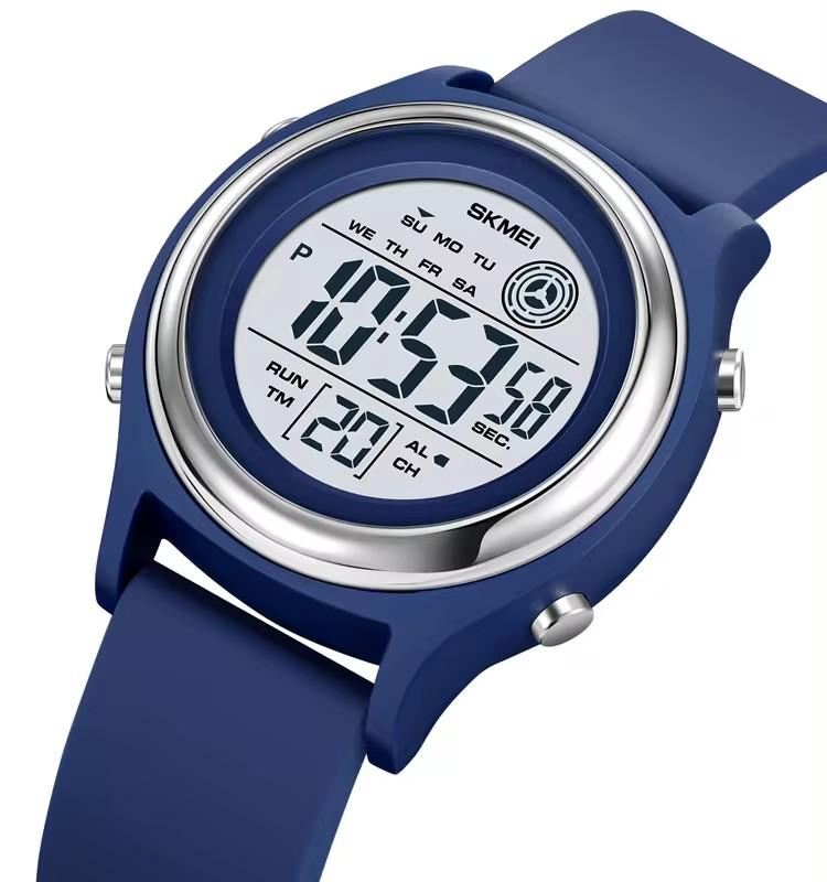 SKMEI 2094 Modny Codzienny Damski Żywiczny Zegarek na Rękę Relojes Para Mujer Cyfrowy LED Damski Sportowy Wodoodporny 5ATM Zegarek dla Kobiet