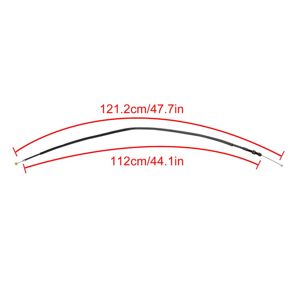 Remplacement de câble d'embrayage de moto pour Yamaha R6 2017-2024 Noir