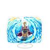 Stand Acrilico Grande Ornamenti Cartone Animato Pirata Luffy Sauron Espositore da Tavolo Spettacolo di Fumetti Vendita All'Ingrosso Consegna