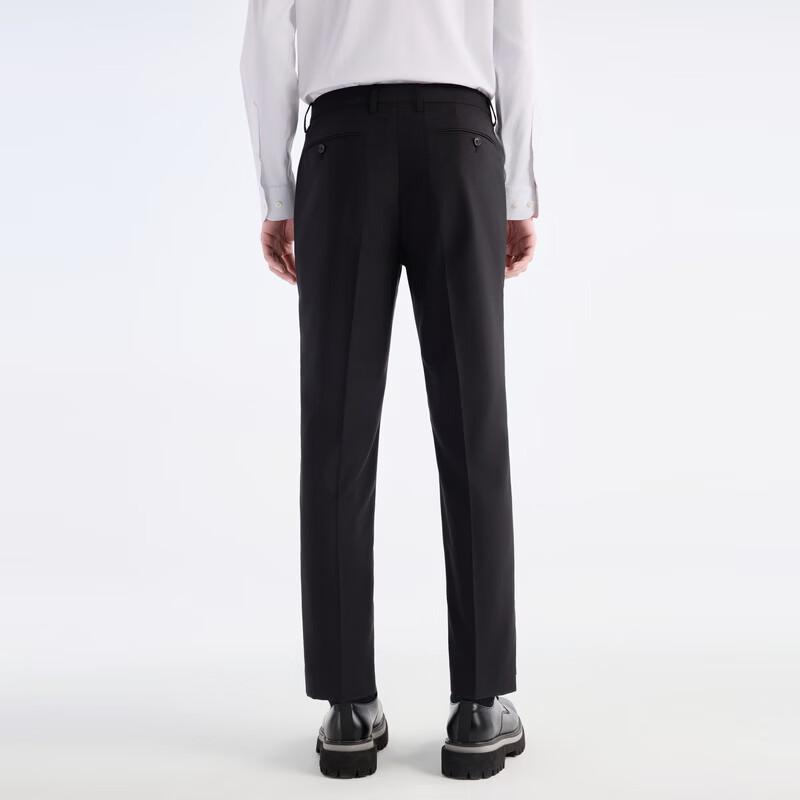 JOEONE Men's Bamboo Blend Business Trousers