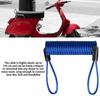 Lock Reminder Cable Motorcycle Reminder Anti-theft Disc Lock Cable for Bike Reminder Disc Lock