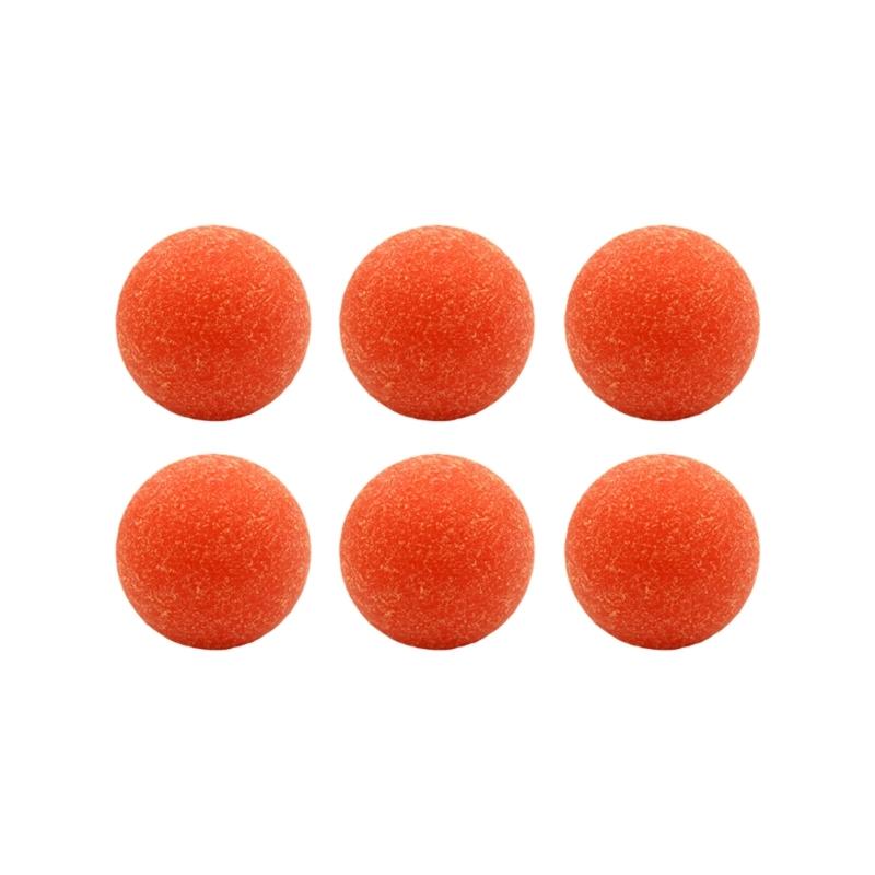 6pcs Multicolor Foosball Balls Table Soccer Adult Football Balls Foosball Game for  Adults Kids