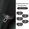 Car Accessories Seatbelt Shoulder Cover Leather Protector Pad For Lexus CT200h ES250 ES300h IS250 IS200 GS300 GS460 GX470 LS400NO3 