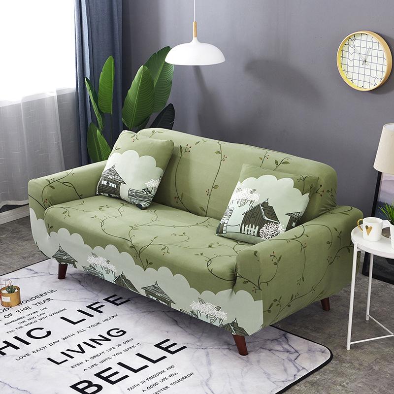 Multifunctional Knitted Stretch Sofa Cover All-Inclusive Soft Durable Washable for Living Room Furniture Protector