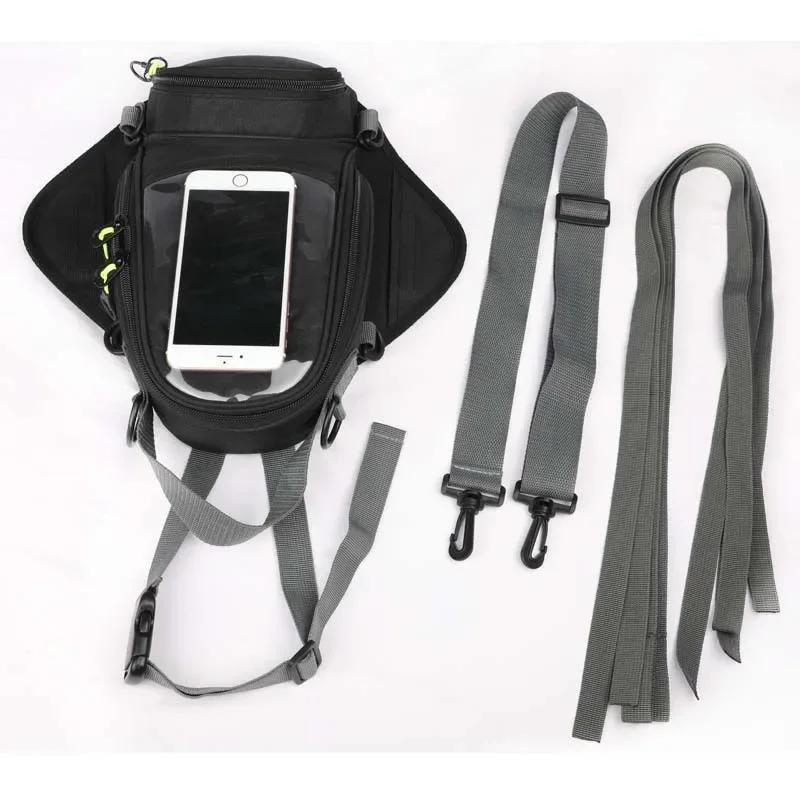 Motorcycle Bag Large Capacity Waterproof Universal Cycling Packet Magnet Navigation Large Screen Touch Control Tank Bag