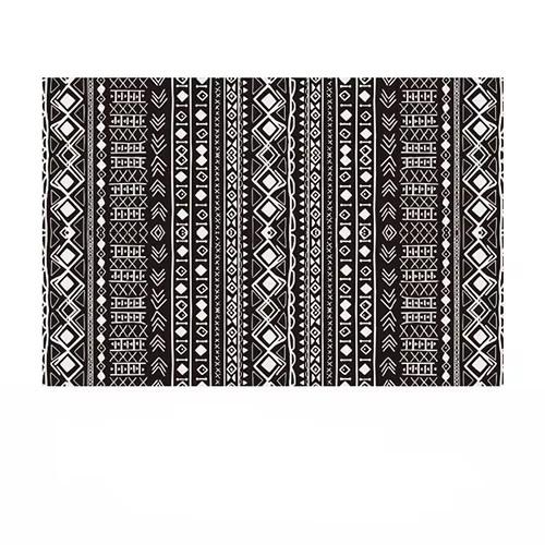 Bohemian Pattern Decorative Carpet Tribal Style Moroccan Luxury Persian Art Multi-style Rug Geometric Loop-pile Rug