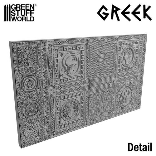 GREEN STUFF WORLD Green Stuff World Rolling Pin, Greek Decorative Miniature Tool, GSW-53