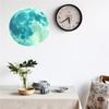 20cm 3D Large Moon Fluorescent Wall Sticker Removable Glow In The Dark