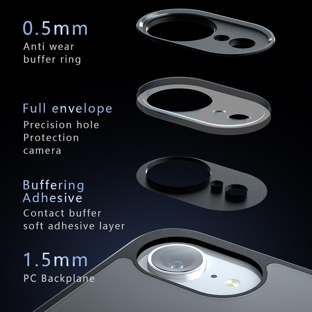 For IPhone 16E Luxury Armor Matte Phone Case For IPhone 16 15 14 13 12 11 Pro Max 16 Plus Clear Acrylic Shockproof Bumper Cover