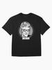 Heino Heino ? Vintage Look Fan Design Oversized T-Shirt