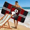 AFC Bournemouth Aufdruck Strandtuch, Großes Weiches Schnelltrocknendes Handtuch für Strand Camping Schwimmen