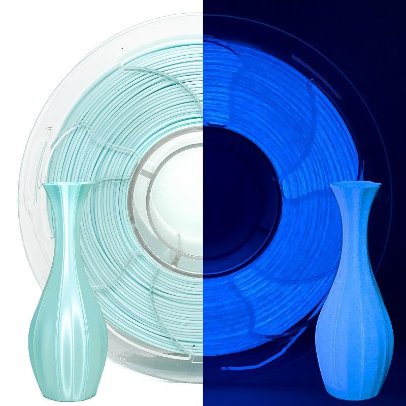 1 kg Hedvábné Duhové Pla Filament 1,75 mm Lesklý Vícebarevný Filament pro 3D Tiskárnu Rychlá Změna Barvy +/-0,03 mm 1 kg Cívka