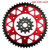 520 13T 45T 46T 47T 48T 49T 51T 52T Motorcycle Front & Rear Sprocket For HONDA XR250R XR 250 R 1996-2005