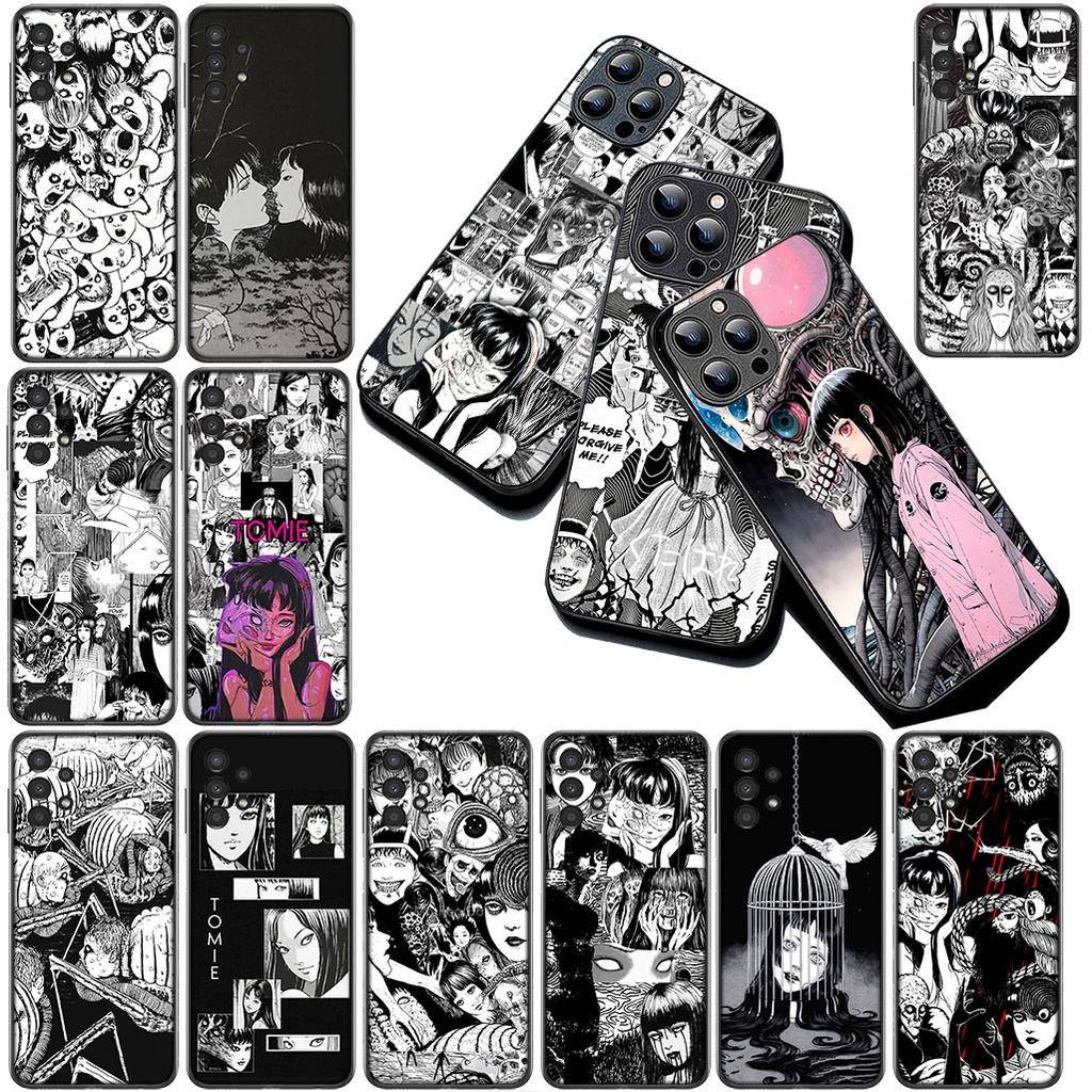 Cover for Motorola Moto Edge 70 60 Fusion NEO Pro G56 G96 G04 G05 20 G Stylus Phone Case Comics Tomie Junji Ito Collection