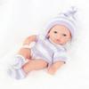 17,7 CM, lavabil, realist, moale, pictat manual, simulare, păpușă renăscută pentru copii, copii însoțesc păpușa de joacă