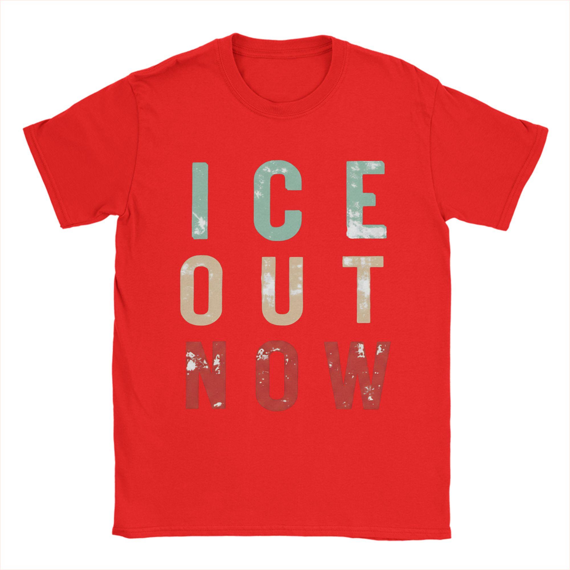 

IceOut T Shirt Beach Harajuku TShirts Unisexs 100 Cotton ONeck Oversize Clothing ShortSleeved Awesome Tops S