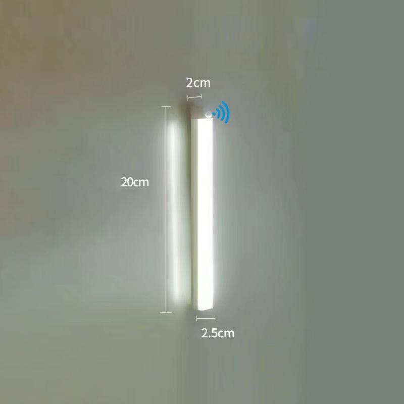 LED Bewegungssensorleuchte Kabelloses LED Nachtlicht Typ C Wiederaufladbare Leuchte für Kleiderschrank Zimmer Schrank Küche Glühbirne