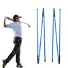 Collapsible Golf Practice Rods Folding Folding Direction Indicator Stick  Golf Swing Trainers