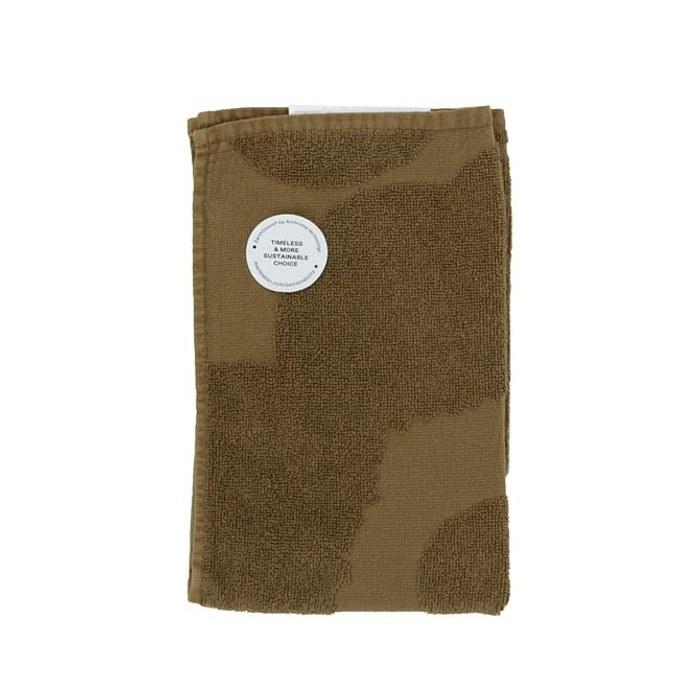marimekko Towel Guest Towel Face Towel 2022FALL 30cm x 50cm UNIKKO Dark Sand 71782 300 Dark Brown