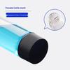 Leigu 60ml Transparent Glass Reagent Bottle with White Cap