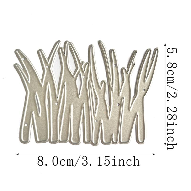 Tussock Metal Cutting Dies Stencils for DIY Scrapbooking Decorative Embossing Paper Cards Template Decor Die Cuts