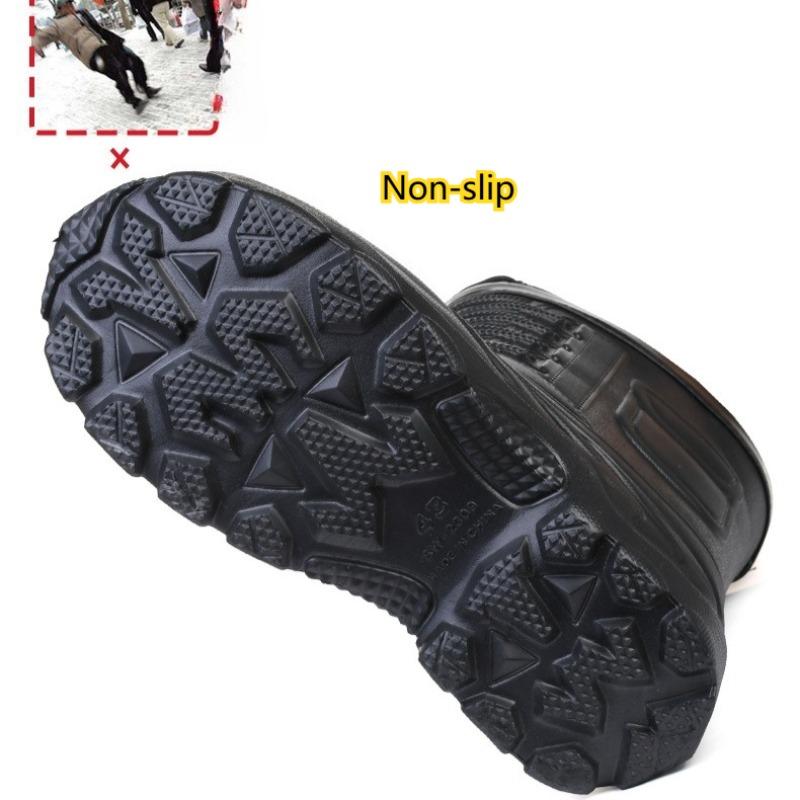Fishing Boots, Waterproof Shoes, Detachable Inner High-top Outdoor Protective Shoes, Non-slip Rain Boots