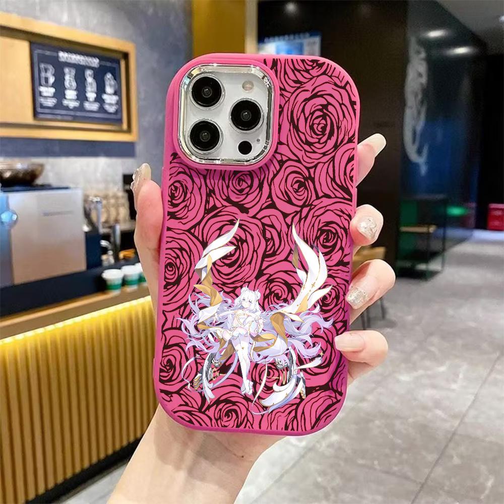 Phone Case: 2D flat design suitable for iPhone 18 17 16 15 14 13 Pro protective case, couple style, fairy-like and gorgeous, Christmas and Halloween g