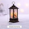 Christmas LED Flame Mini Oil Lamp - Handheld Lantern for Bar, Restaurant, or Home Decor