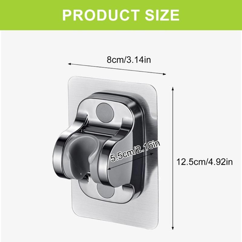 Multipuepose Suction Shower Support Bathroom Accessory for Family Household Use Ensures Comfortable Bathing Experience