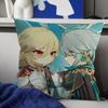 Genshin Impact Kaveh Alhaitham Cushion Cover Inches Farmhouse Decor Home Throw Pillow Covers for Couch Decorations