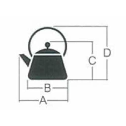 Yoshikawa Whistling Kettle, Made in Japan, 2.5L, Induction and Gas Compatible, New Prell SJ2220