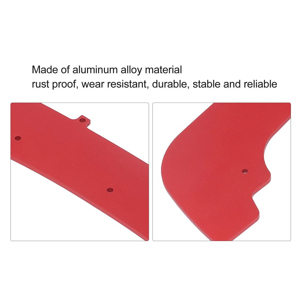 Aluminum Alloy RC Car Front Bumper Front Splitter for   1/7 1/8 Series Remote Control Cars