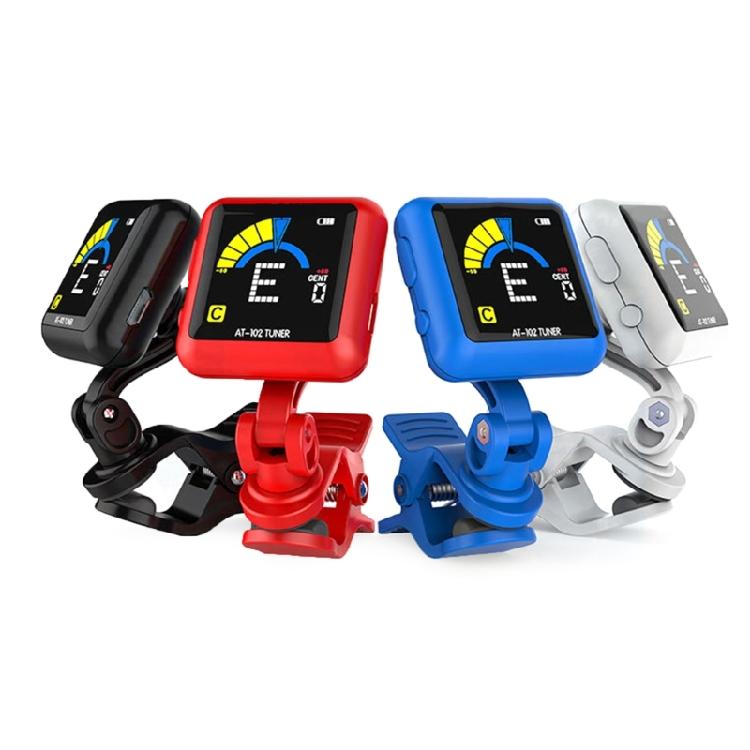 Portable Guitar Clip‑on Tuner USB Rechargeable Violin Ukulele Tuner Universals Digital Electronic Tuner Guitar Accessory