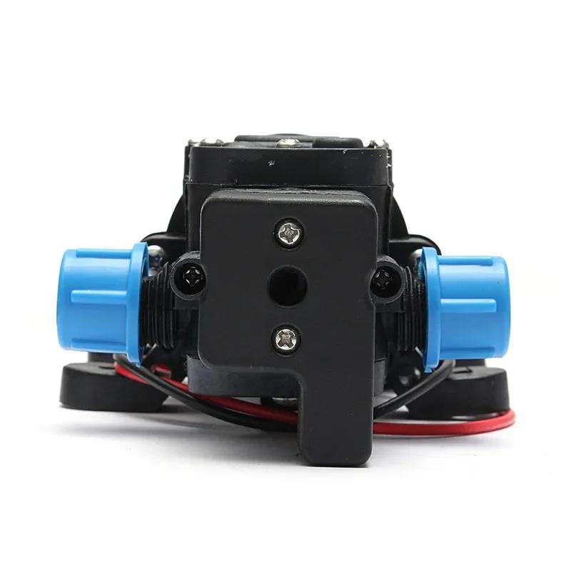 DC 12V 60W 120PSI 5L/MIN Agricultural Electric Water Pump Black Micro High Pressure Diaphragm Water Sprayer Car Wash 12 V