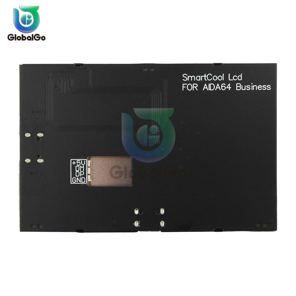 3.5 Inch IPS Type C Secondary Screen for Computer CPU GPU RAM HDD Display 328*480 USB LCD Monitor Freely AIDA64 Windows 10 11