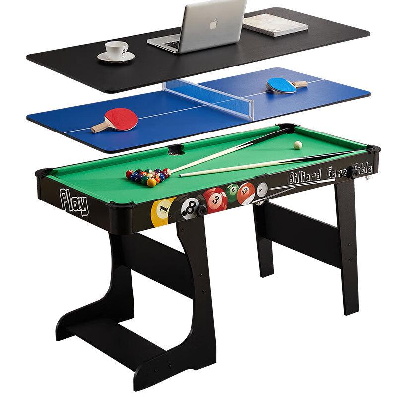 Yuanzu 1.4M Foldable 3-in-1 Kids Pool Table