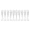 100pcs Triangular Shape Collar Support Stickers Disposable Shirt Neck Stays  Dress Shirts