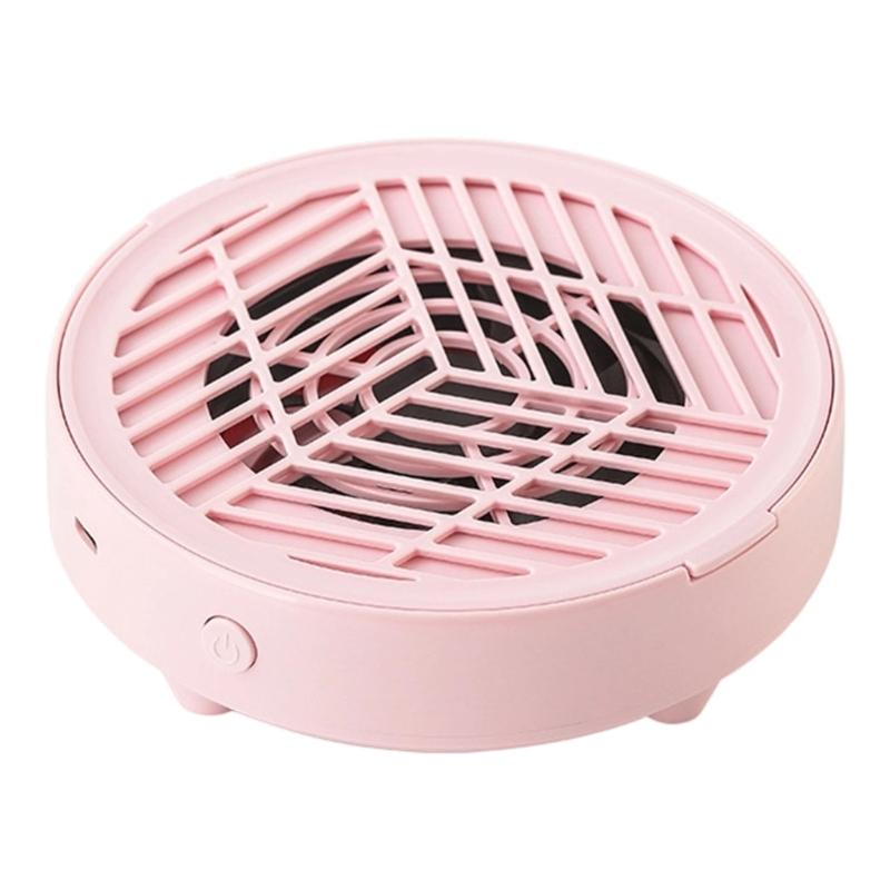 

ABS Manicure Nail Dust Collector Vacuum for Effective Dust Removal Airflow and Silents Technology рожевий