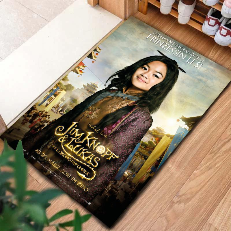 Jim Knopf Carpet Rug for Living Room Bedroom Home Sofa Decoration,Kids play Nonslip Floor Mat