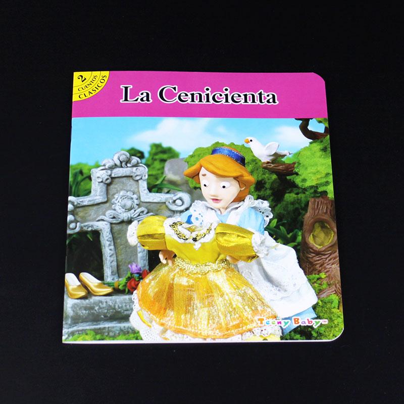 Non-Toxic 10Books In Spanish Story For Kids Book Children'S Bed Time Story Enlightenment Color Picture Storybook Age 2-8 Baby Story Books