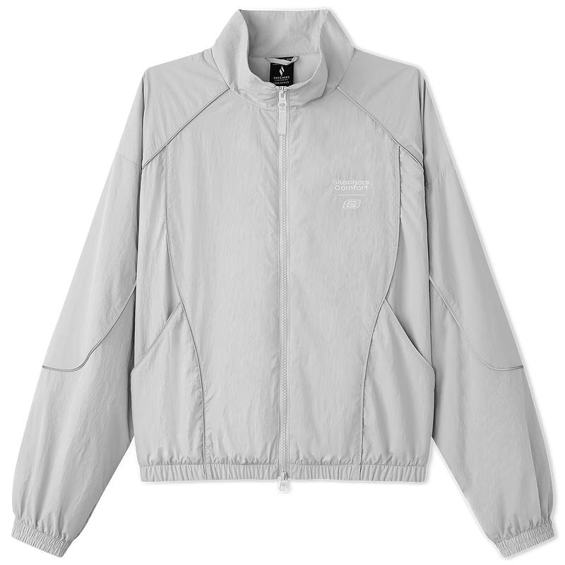 SKECHERS Women s Relaxed Fit Long Sleeve Woven Jacket L325W102 M