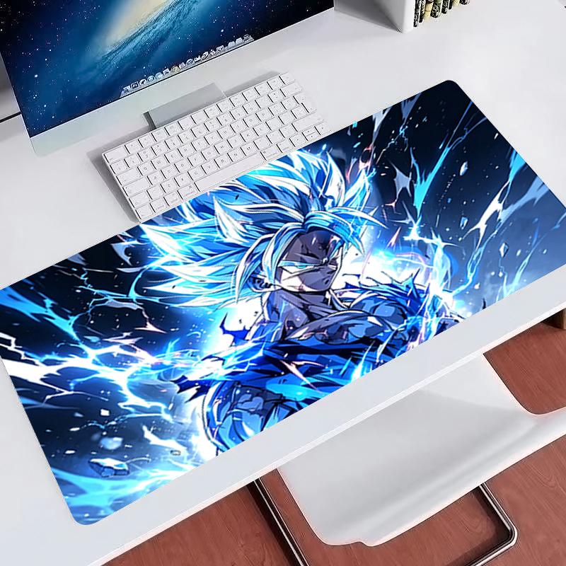 Großes Mauspadd Dragon Ball Anime Erweitertes Schreibtischunterlage Große Gaming-Zubehörteile Bunter Gamer-Teppich Ausfranssicher Dbz Computer-Mauspad